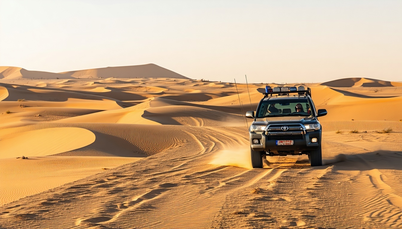 Desert safari adventure with Road Pass Journey Travel